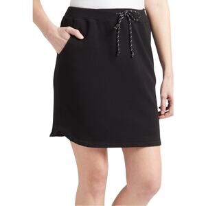 Sundry for Evereve Saturday Skirt Super Soft Curved Hem Pull On Skirt Size 3 / L